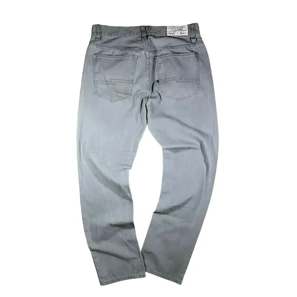Us Versus Them Slate Gray Heavy Cotton Pants - 34x30